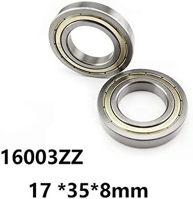 15mm x 24mm x 5mm Carbon Steel Bearings 16003 zz deep groove ball bearing 16003 2rs