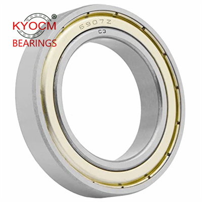 6907-ZZ - Deep Groove Radial Ball Bearing 1.378 in x 2.1654 in x 0.3937 in